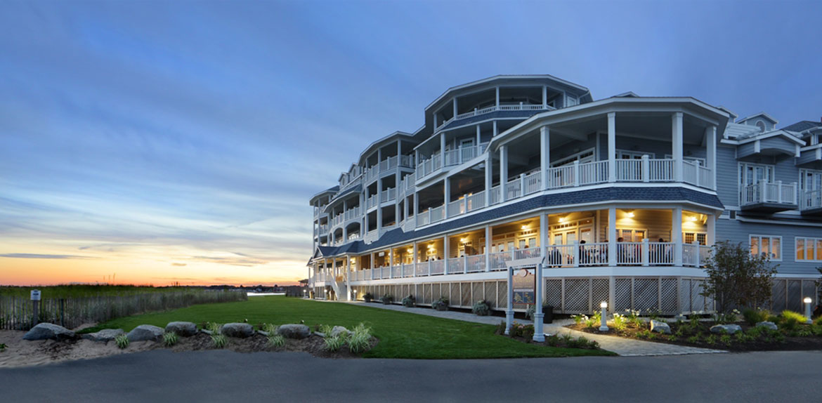 Madison Beach Hotel Exterior Dusk